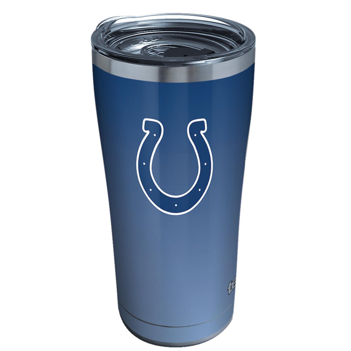 NEW Indianapolis Colts Beverage Cup Tumbler Souvenir NFL Football Blue