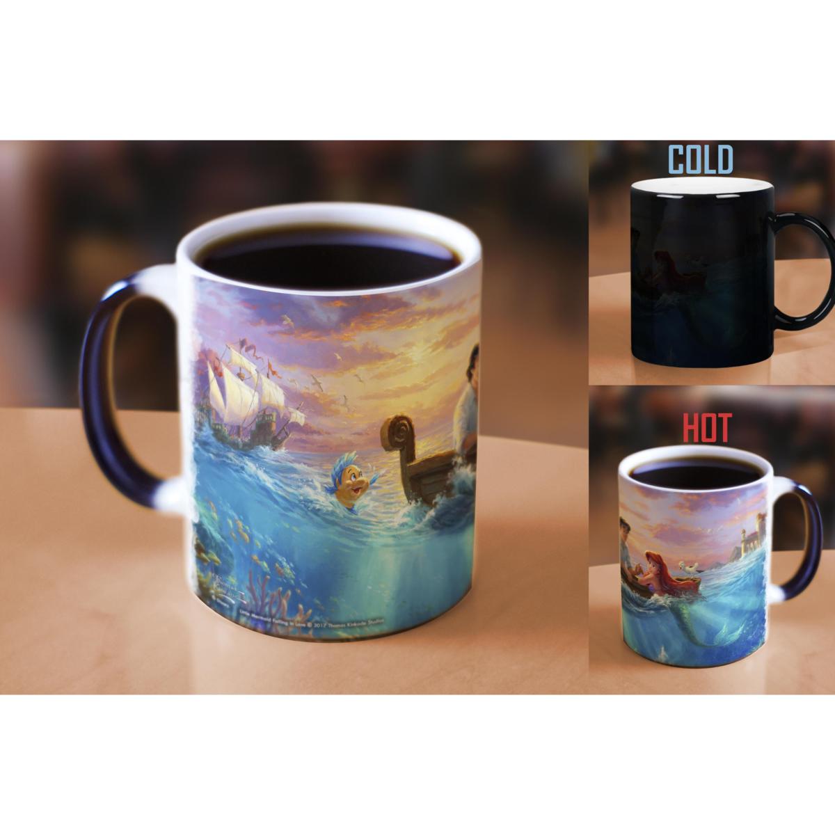 Disney Coffee Cup - The Little Mermaid Ariel and Eric Lagoon