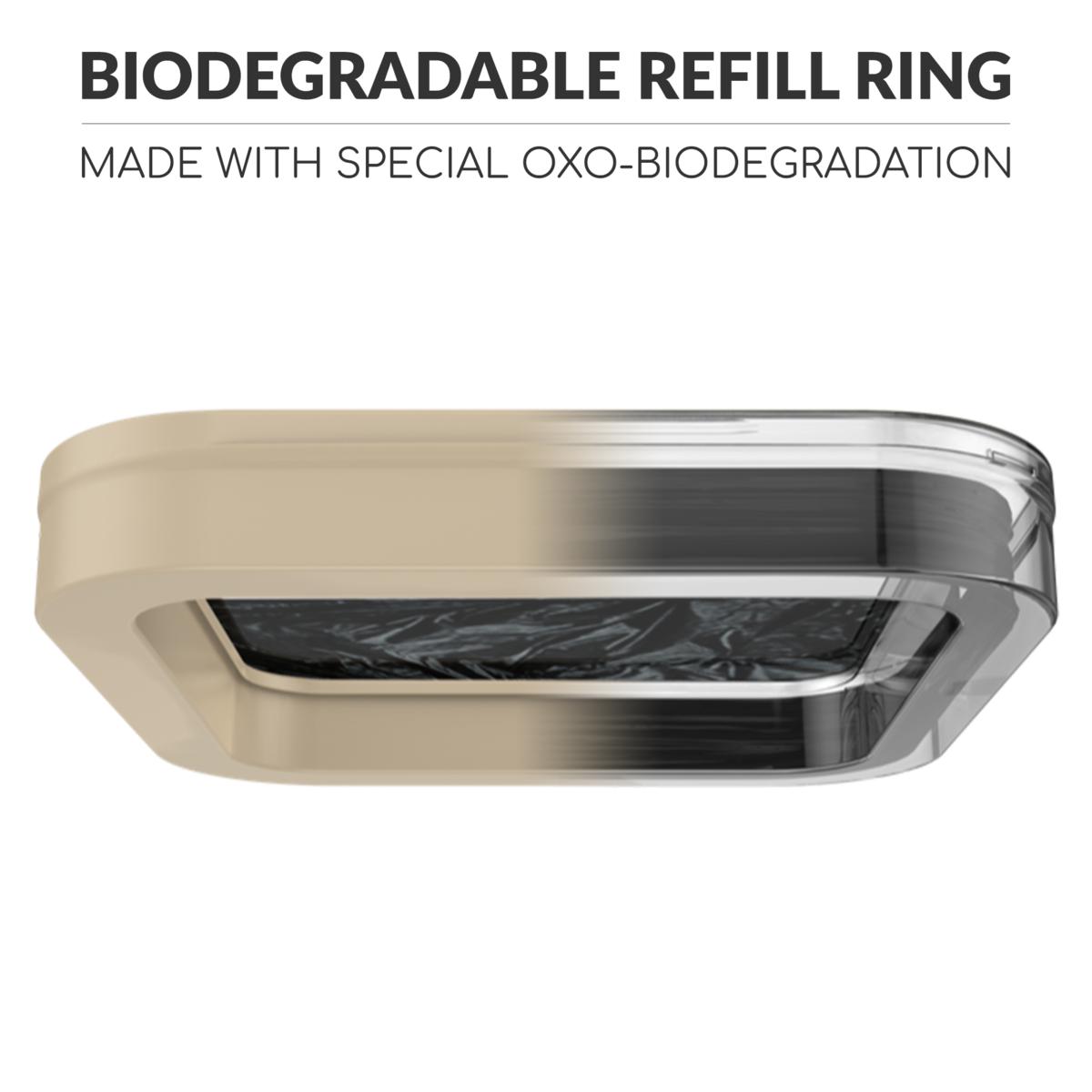 TOWNEW T3 Ricariche Sacchetti Spazzatura Riciclabili - 6 Anelli Con 20 Sacchetti - Foto 4