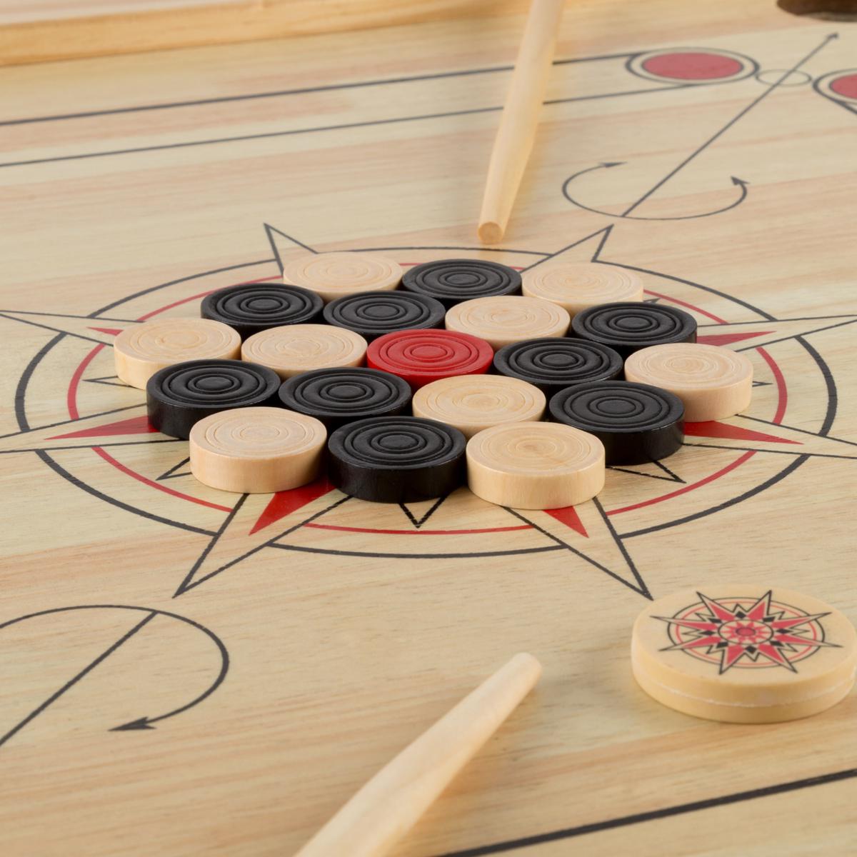 Toy Time Carrom Board Game With Cue Sticks - 20401254 | HSN