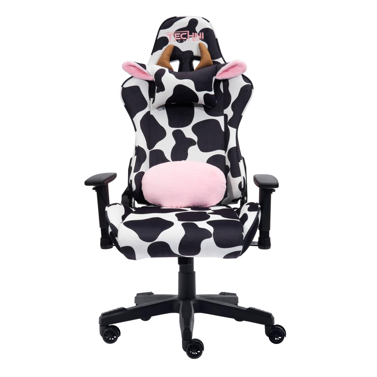 Gamefitz Gaming Chair (Pink & White)