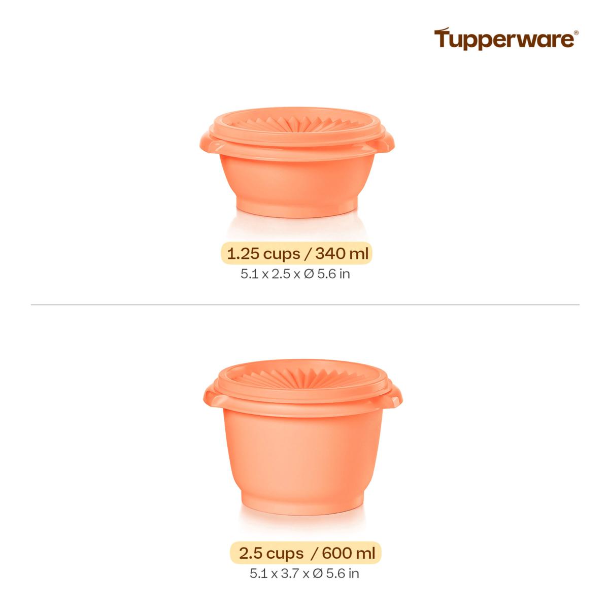 Tupperware 12点 Tupperware® 12-piece Heritage Mini Storage Bowl Set