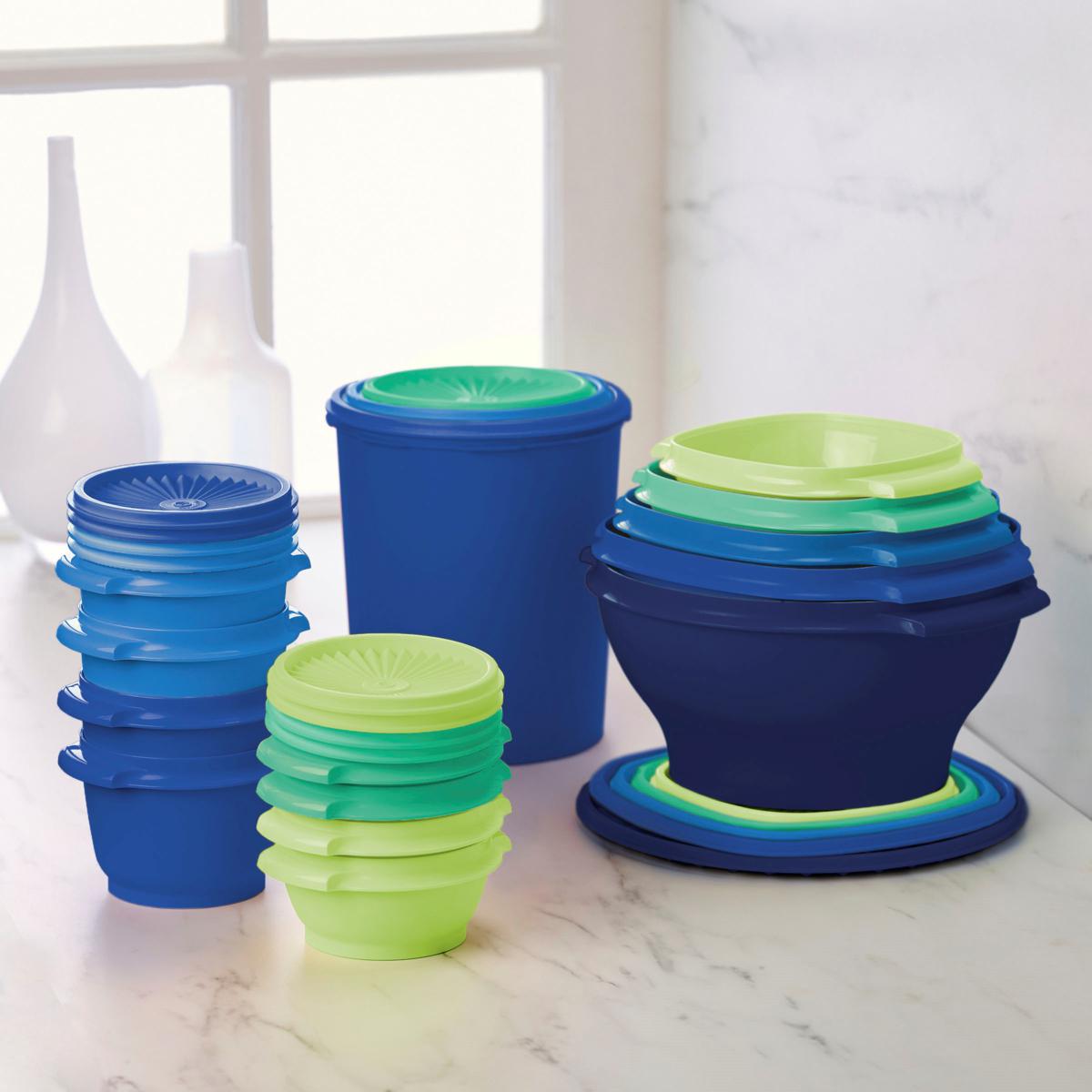 Tupperware® 32-piece Servalier® Bowls and Canisters Set | HSN