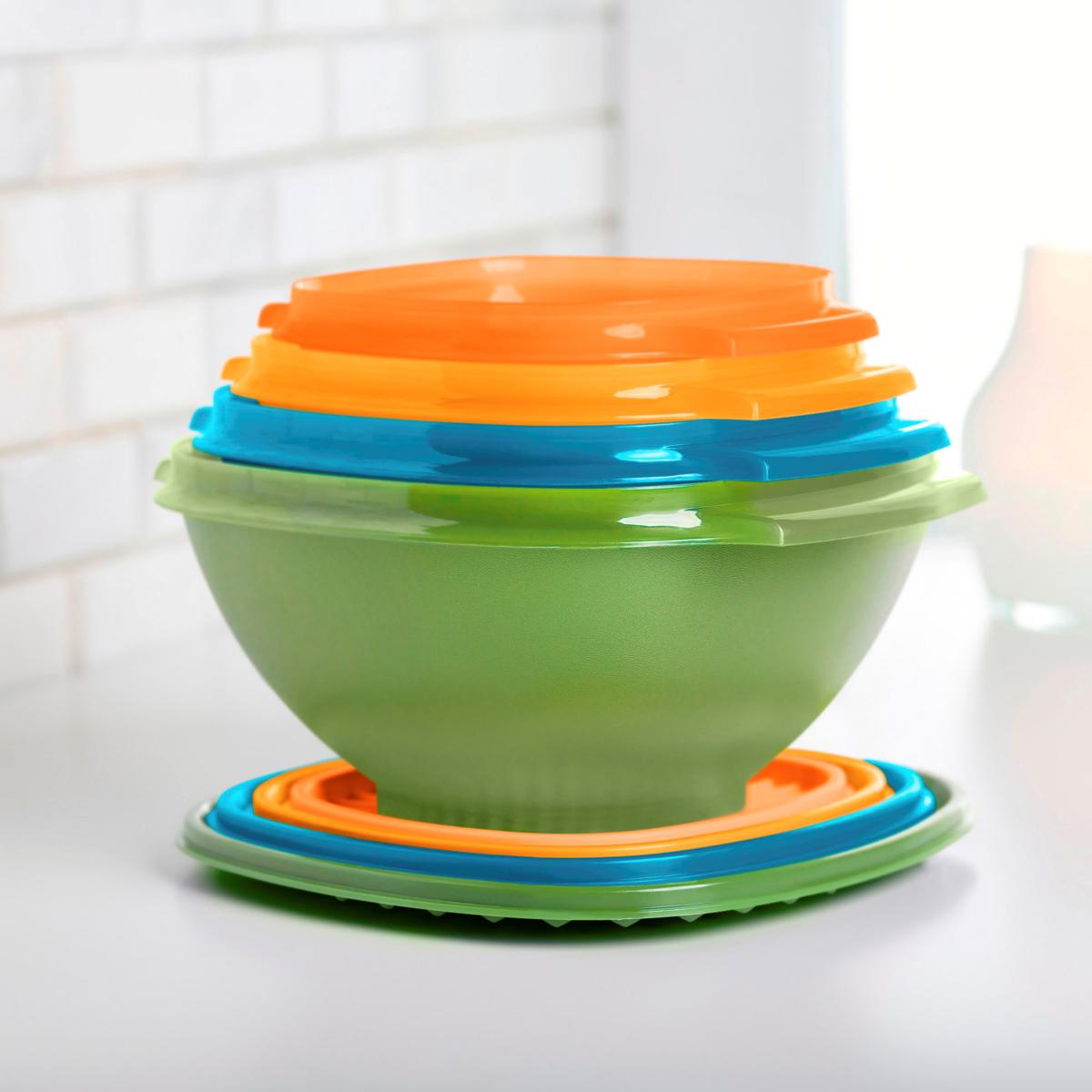 Tupperware® 8-piece Heritage Square Bowl Set | HSN