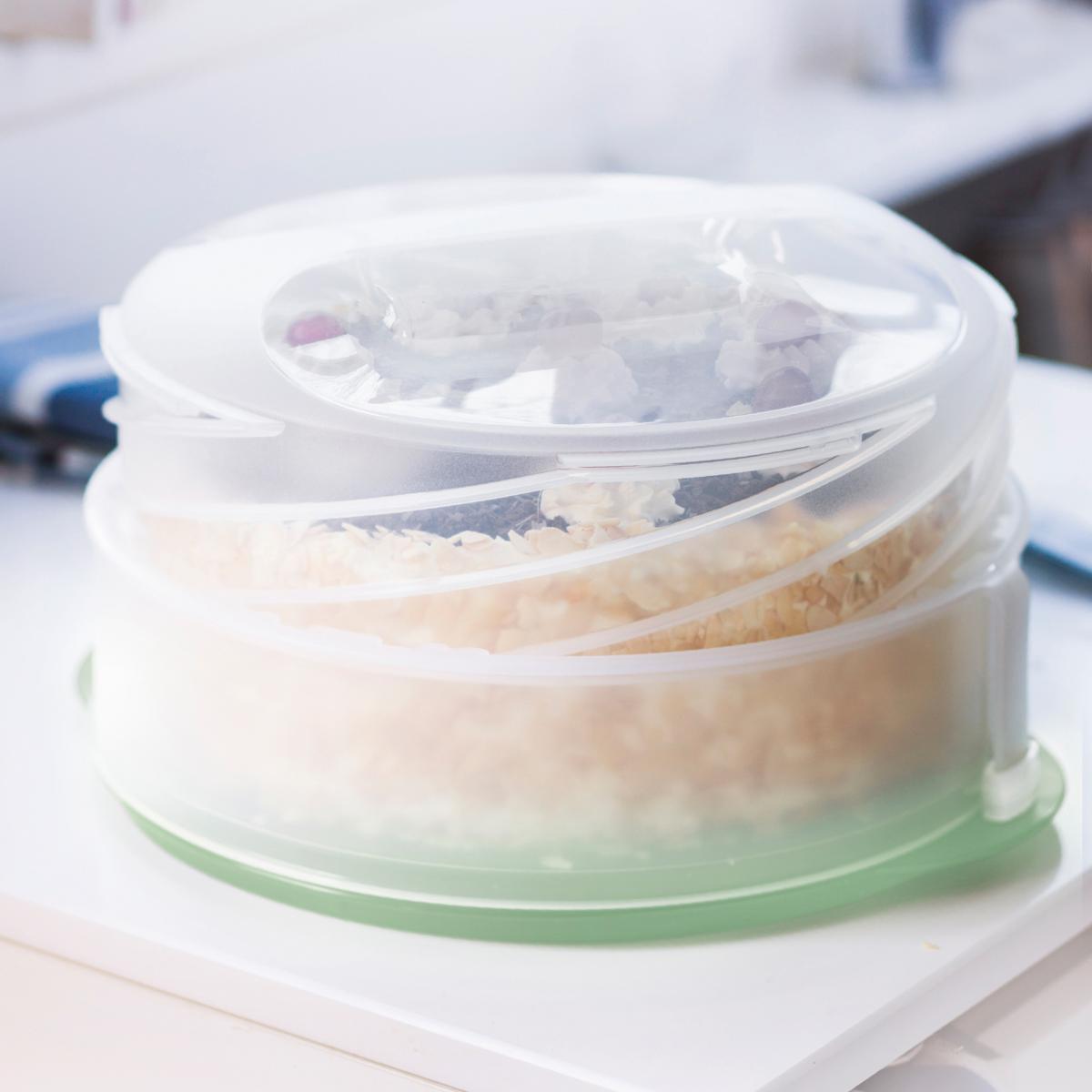 Tupperware® Expandable Cake Carrier with Lock | HSN