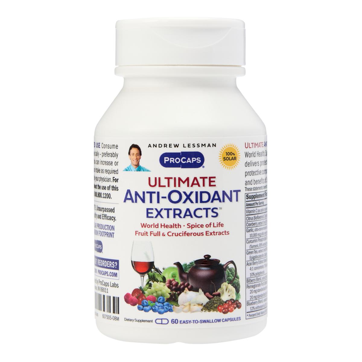 Ultimate Anti-Oxidant Extracts - 60 Capsules