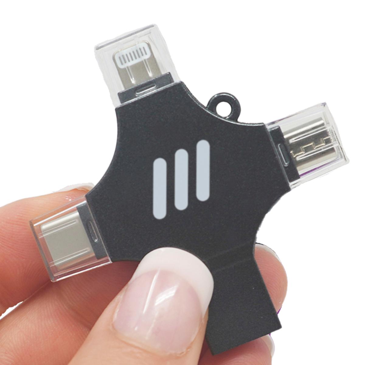 Ultimate Backup 128GB 4-in-1 Backup Device with Anti-Virus | HSN