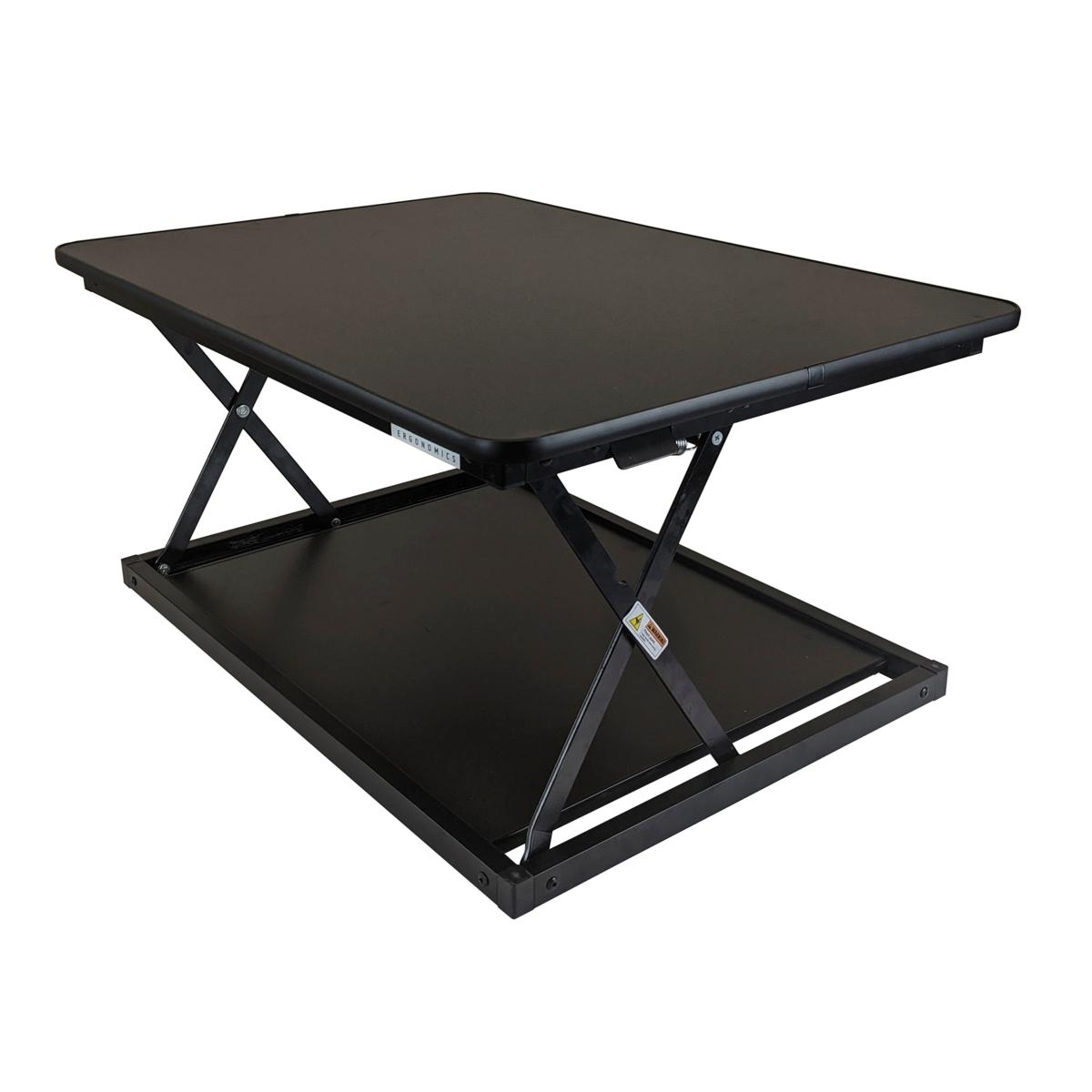 Laptop Stand & Standing Desk Black - Uncaged Ergonomics