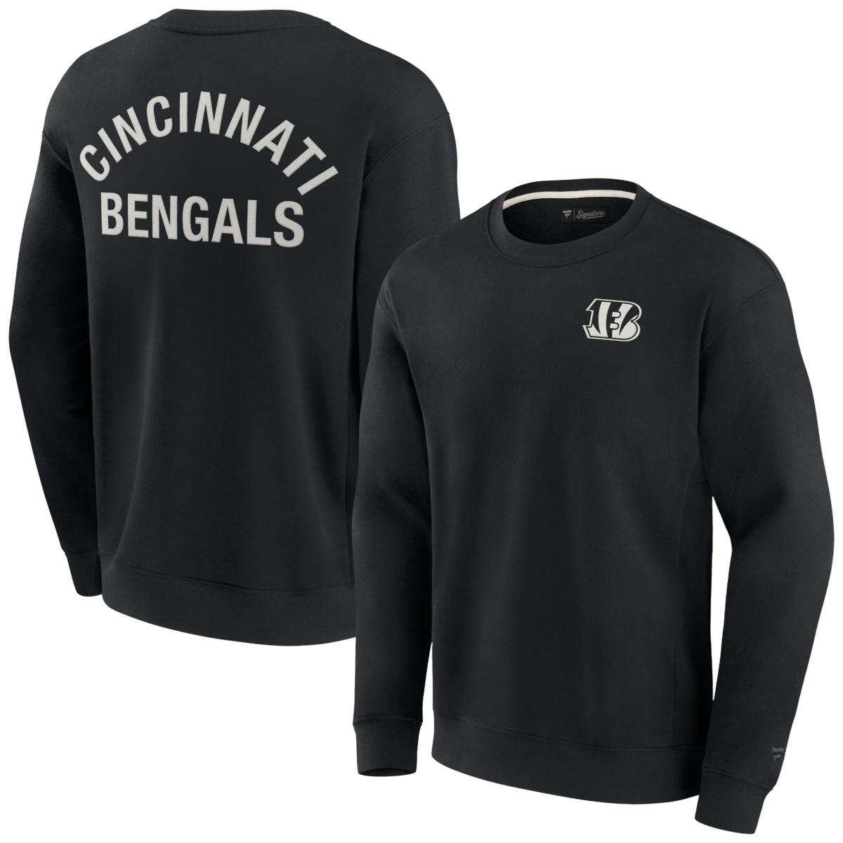 Women's Fanatics Branded Black/Heather Gray Cincinnati Bengals