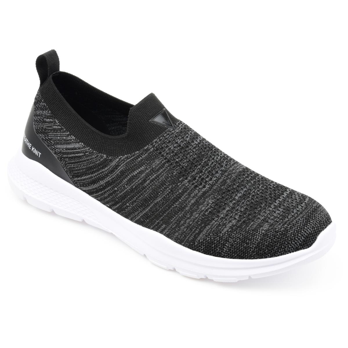 Vance Co. Pierce Casual Slip on Knit Walking Sneaker 20479753 HSN