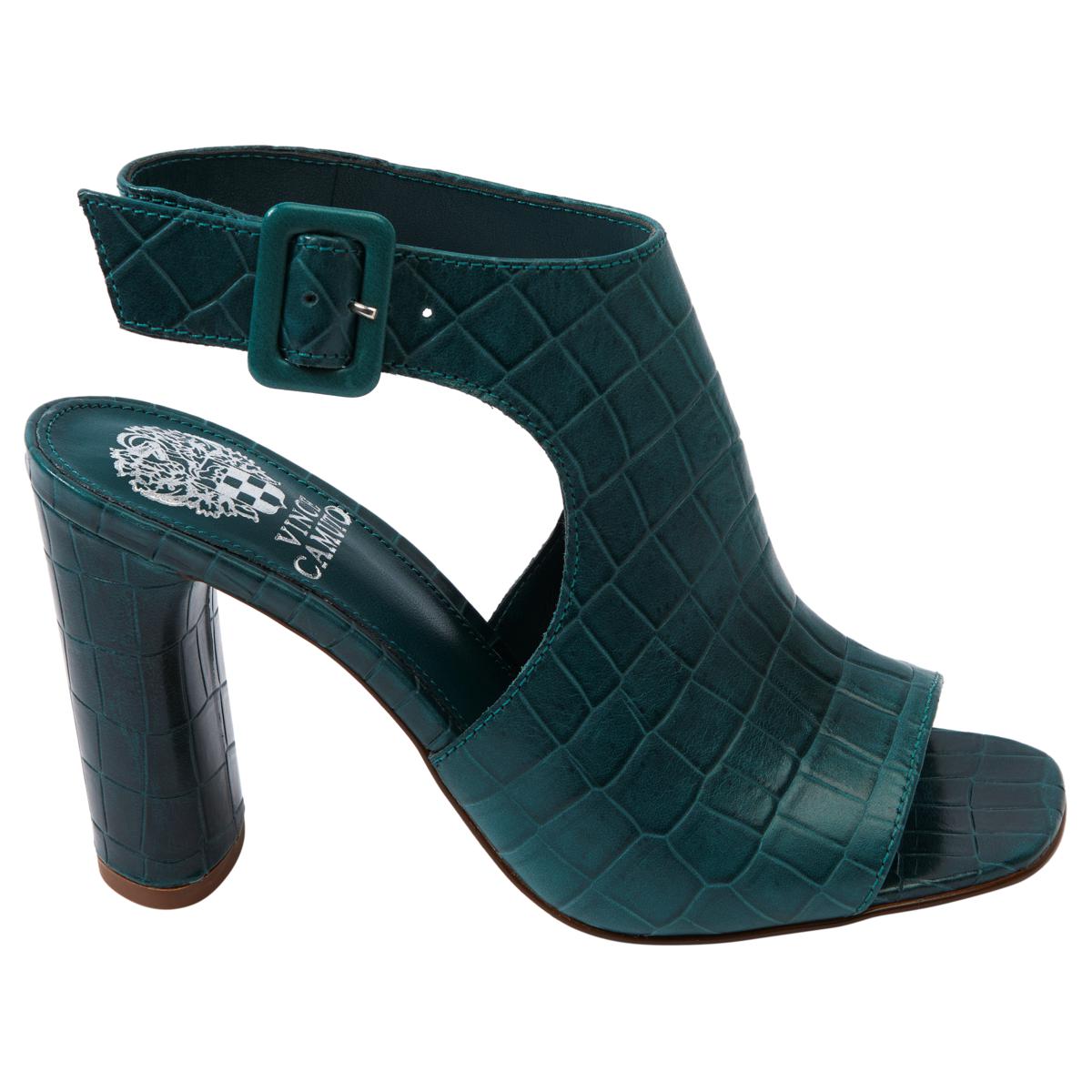 Vince Camuto Women's Anikah High Heel Sandal - Open Toe Dress Sandal With Zip Back