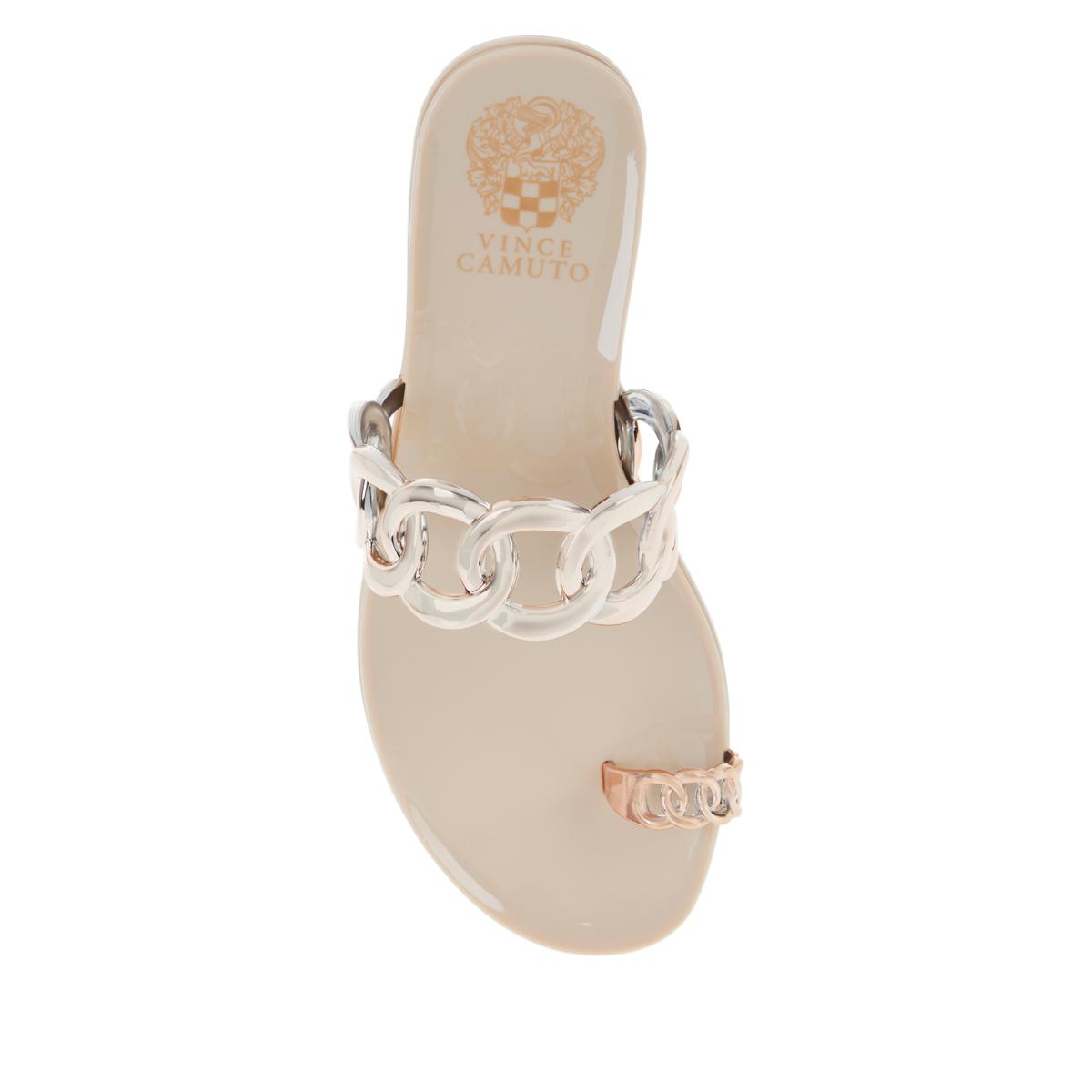 Vince Camuto Emagenta Metallic Jelly Slide Sandal 20324995 HSN