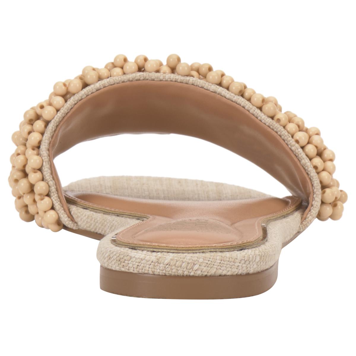 beige flat dress sandals Amazon.com | SHIBEVER Flat Sandals for Women Dressy: Summer Low Beaded Dress Sandals- Comfortable Walking Formal Flats Womens Sandal Apricot Size 5