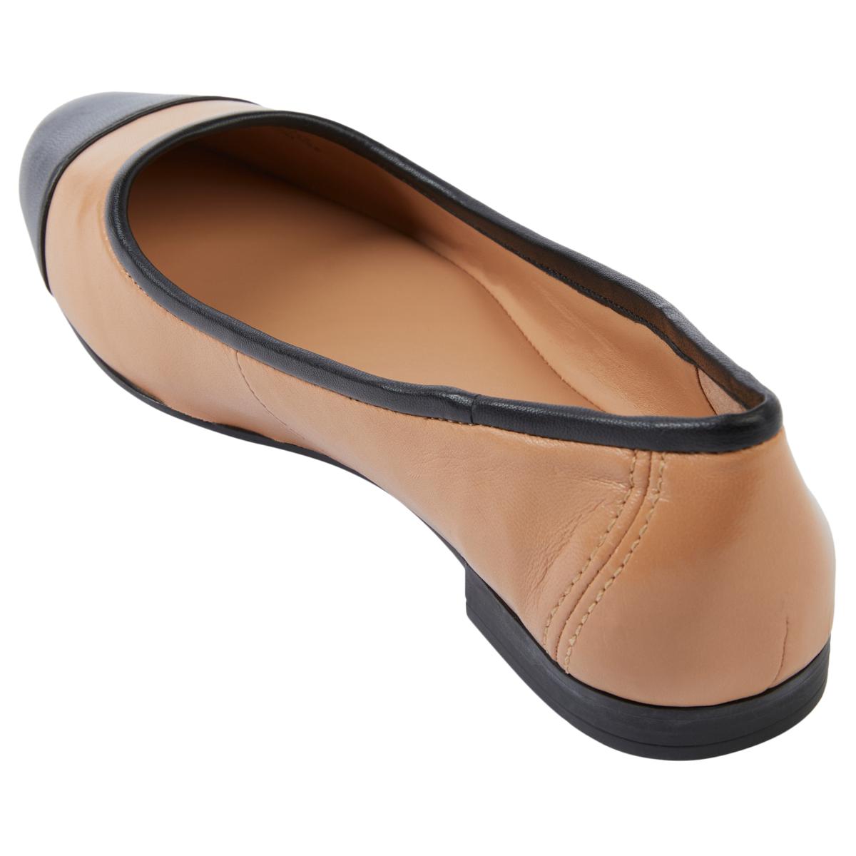 Vince Camuto Minndy Leather Ballet Flat - 23428592 | HSN