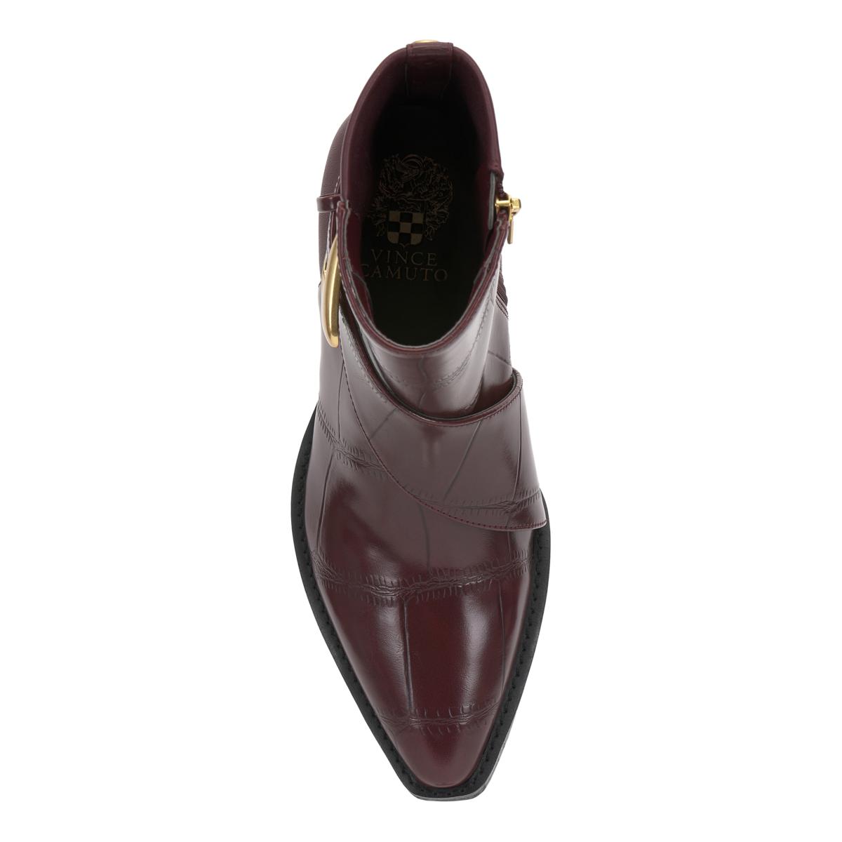 Vince Camuto Philan Western-Style Short Bootie | HSN