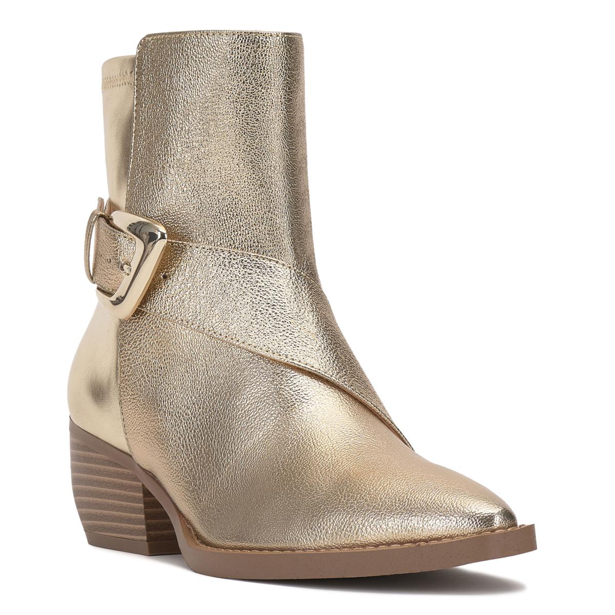 Vince Camuto Philan Western-Style Short Bootie