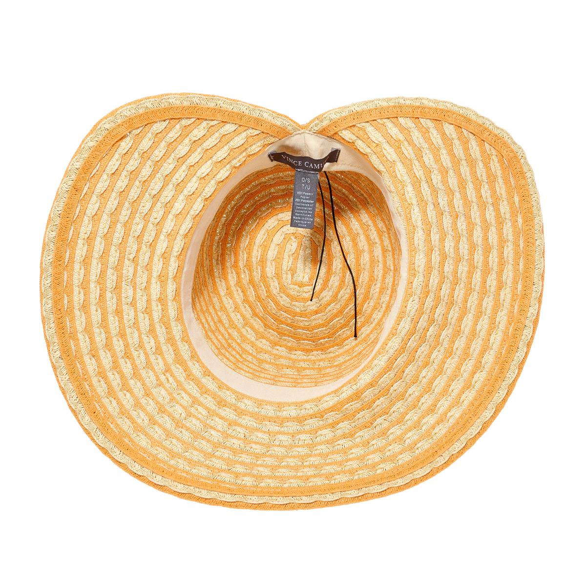 Vince Camuto Textured Stripe Brimless Floppy Hat | HSN