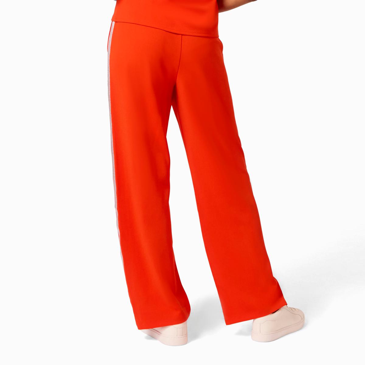 Vivica A. Fox Collection Luxe Crepe Knit Pull-On Pant w/Metallic
