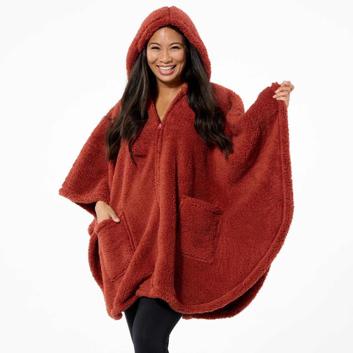 Warm Cozy Faux Sherpa Angel Wrap