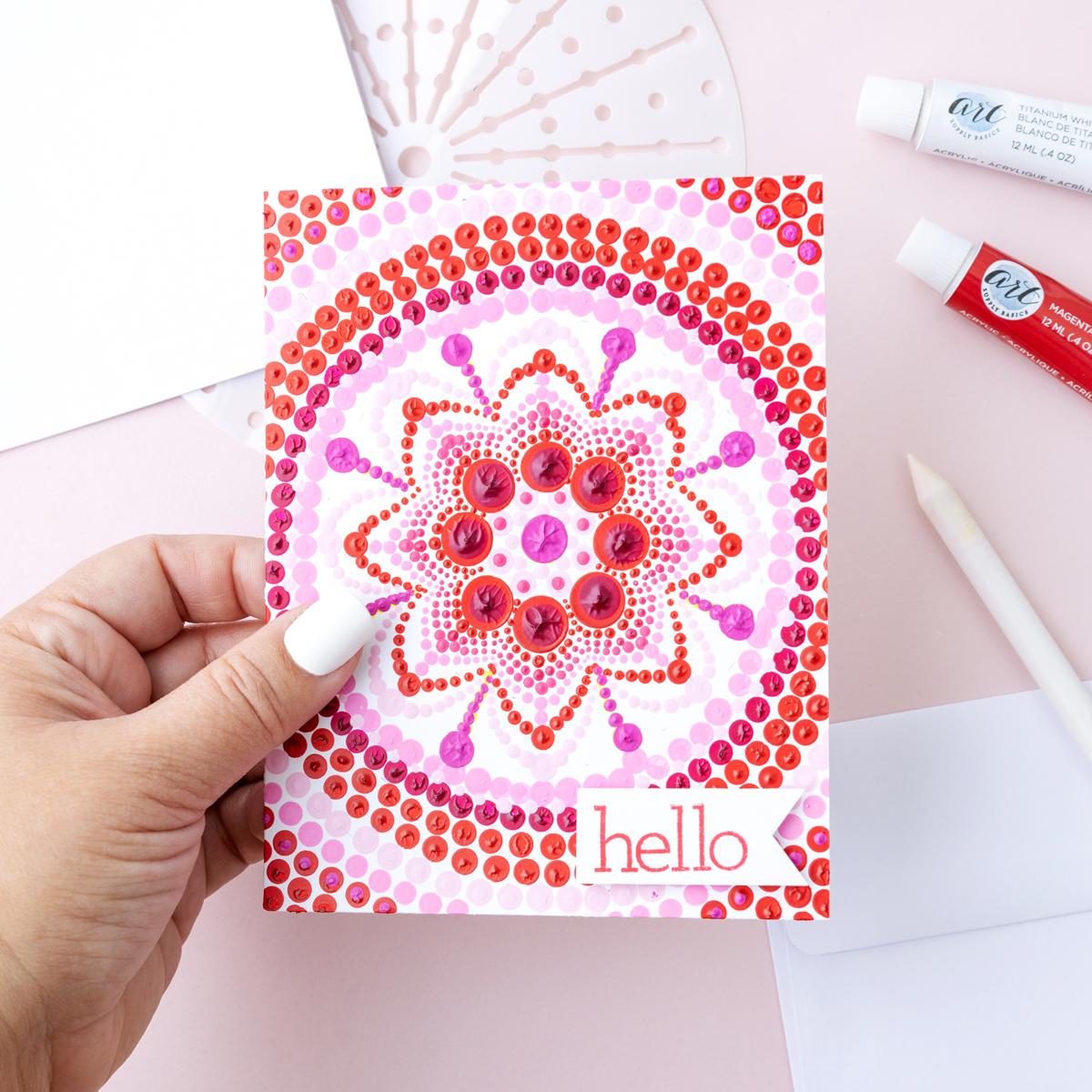 We R Makers Mandala Paint-Dotting Tool and Card Kit