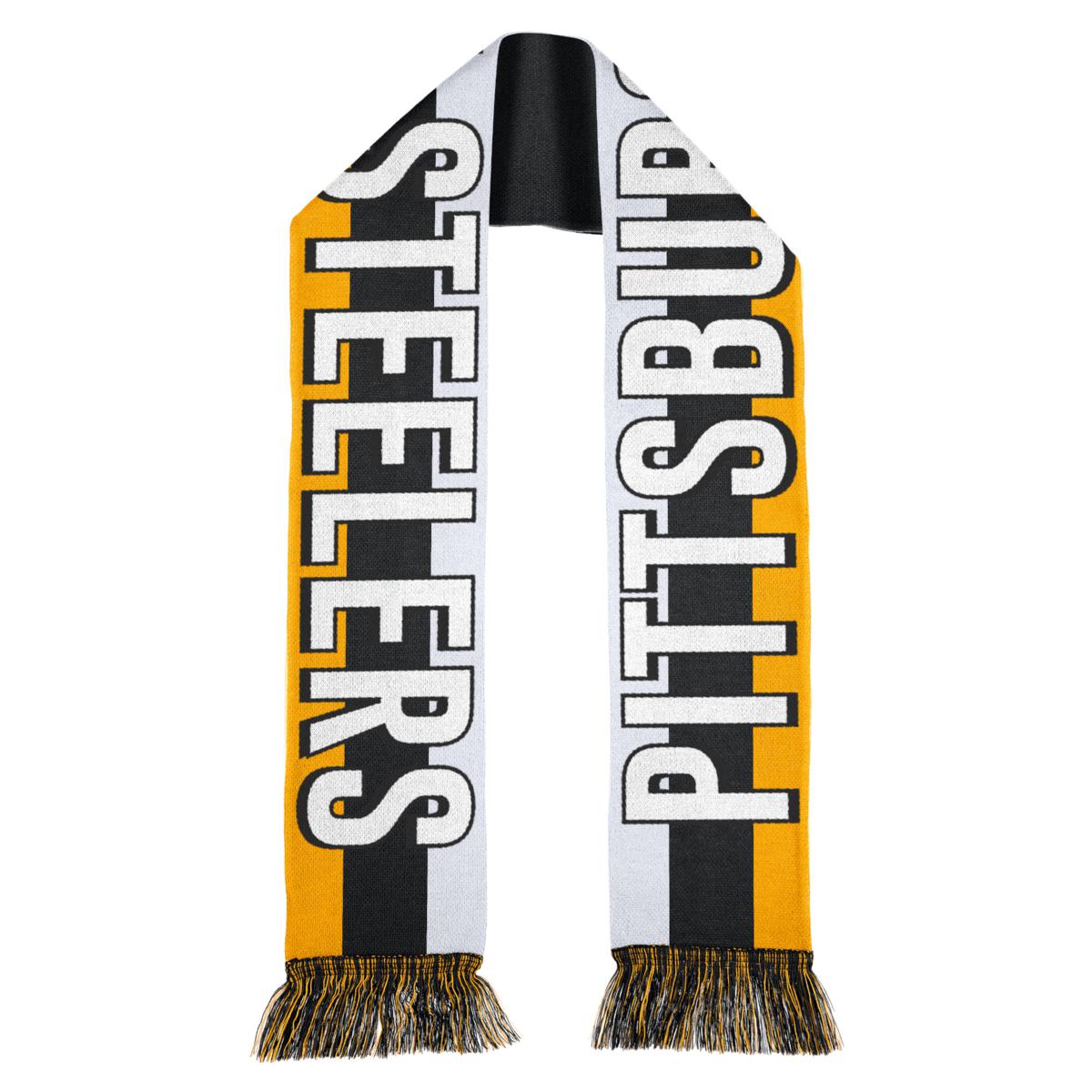 Wear by Erin Andrews Pittsburgh Steelers Scarf and Glove Set