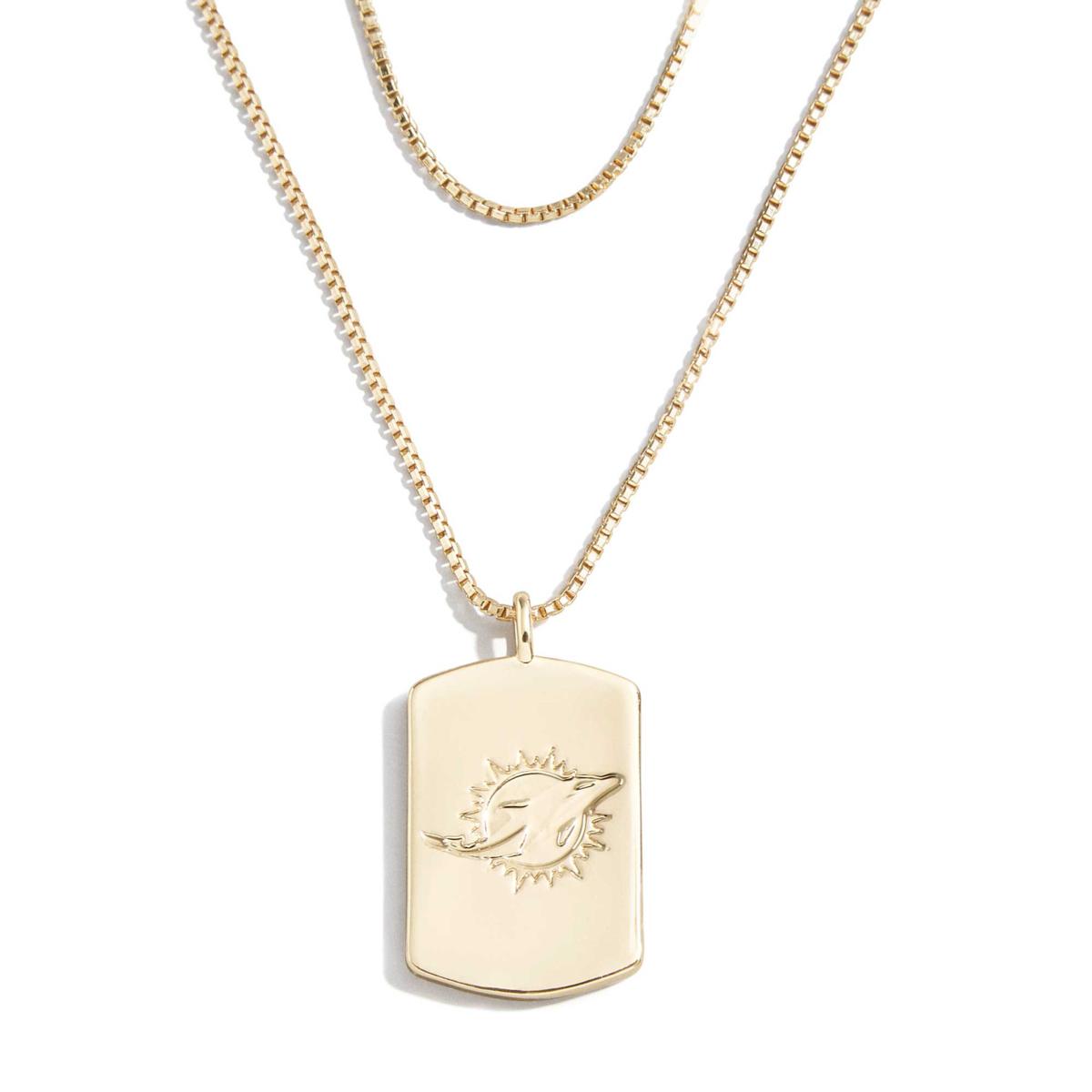 Miami dolphins hot sale gold pendant