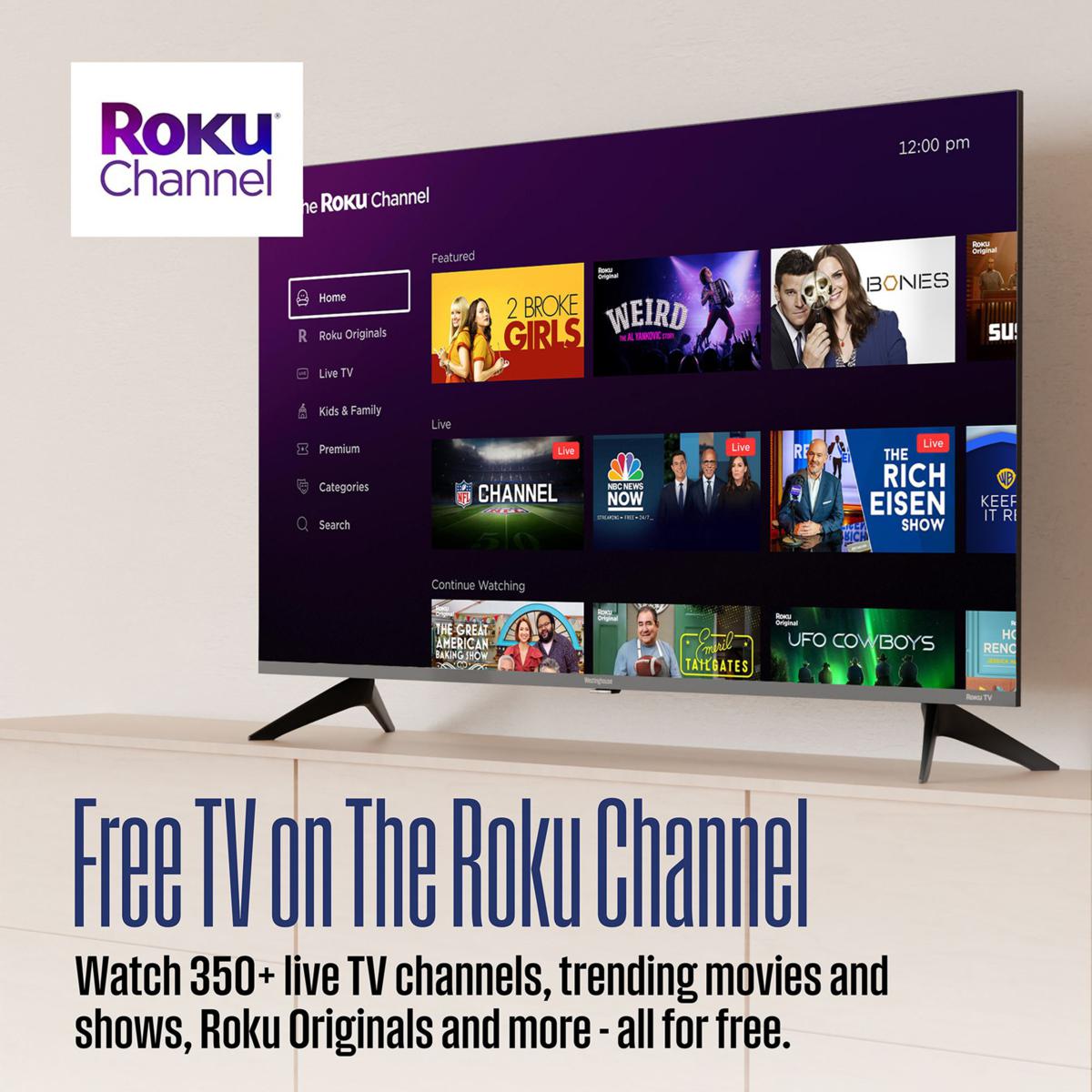 32inch HD deals Roku Led Smart Tv W/2yr warranty