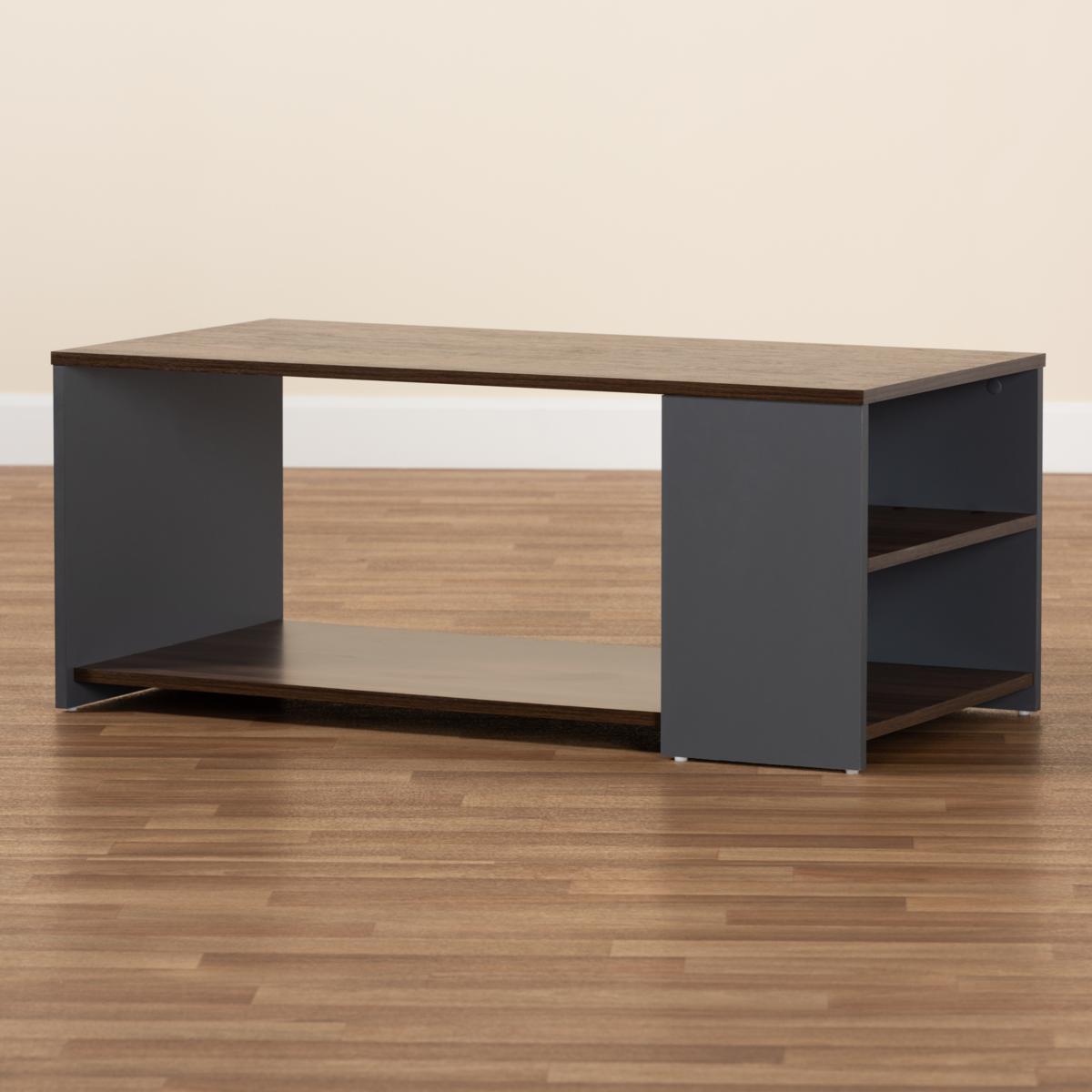 Wholesale Interiors Thornton Wood Storage Coffee Table 20104081