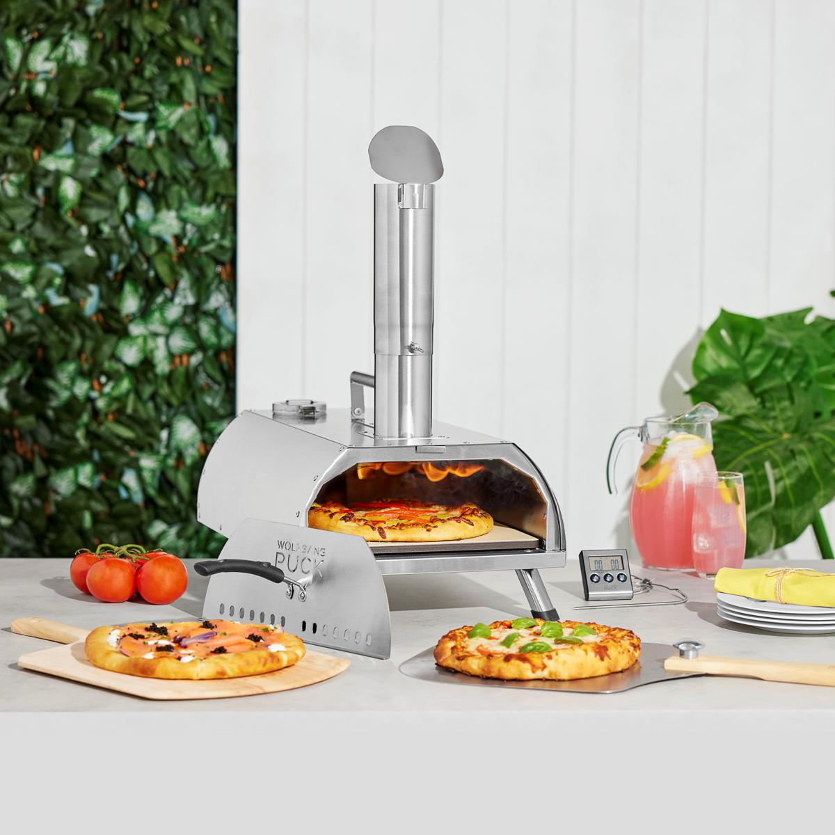 Ninja Woodfire 8-in-1 Outdoor BBQ Smoker Oven &Pizza Peel ,Grey