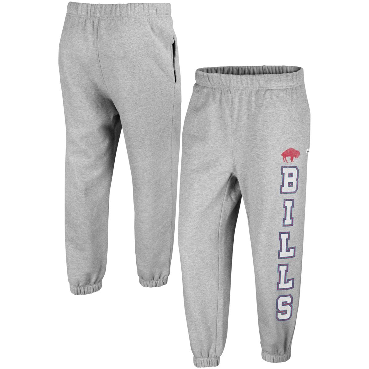 Womens 47 Gray Buffalo Bills Double Pro Harper Jogger Sweatpants 22229792 Hsn 4031