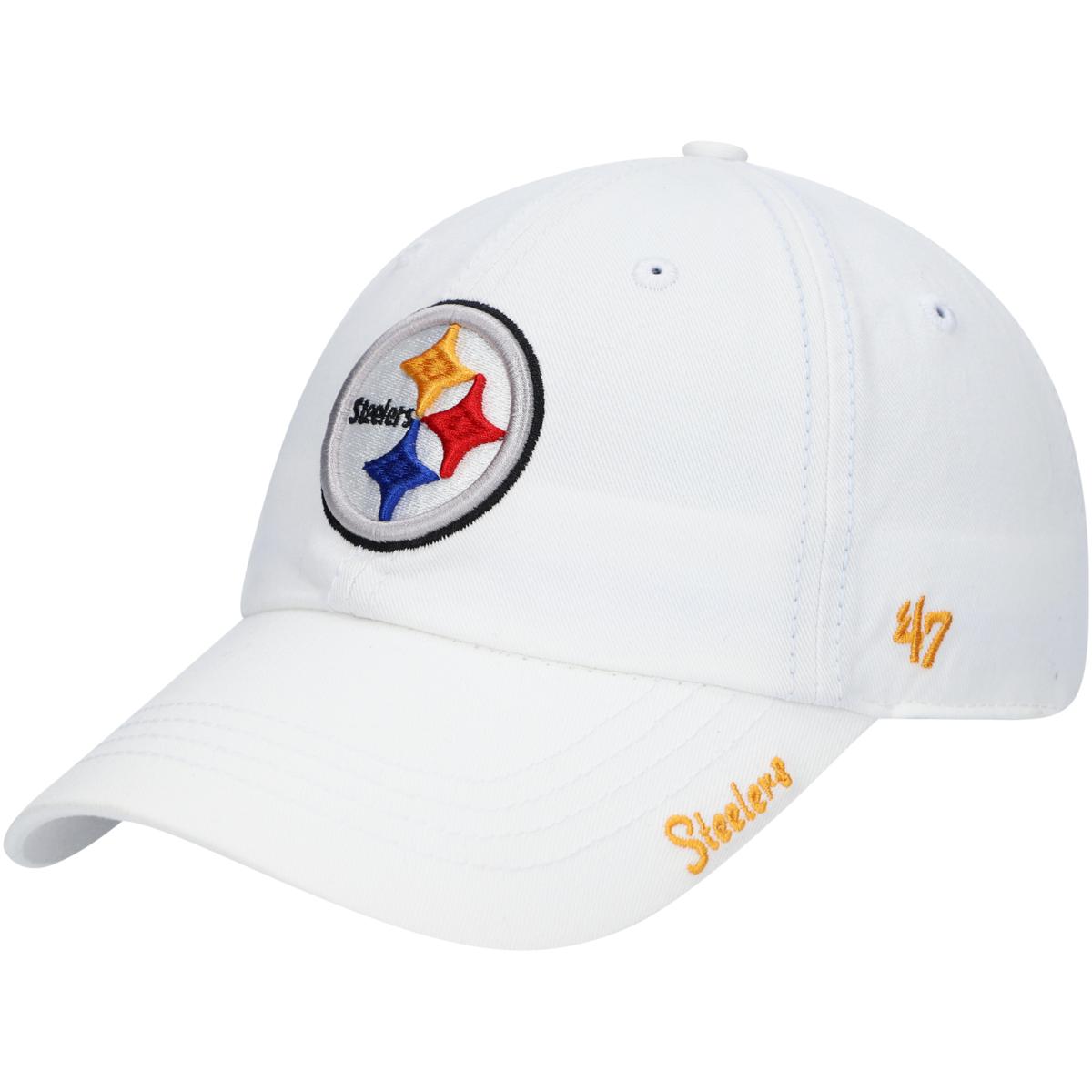 New Era Women's White, Black Pittsburgh Steelers Plus Size