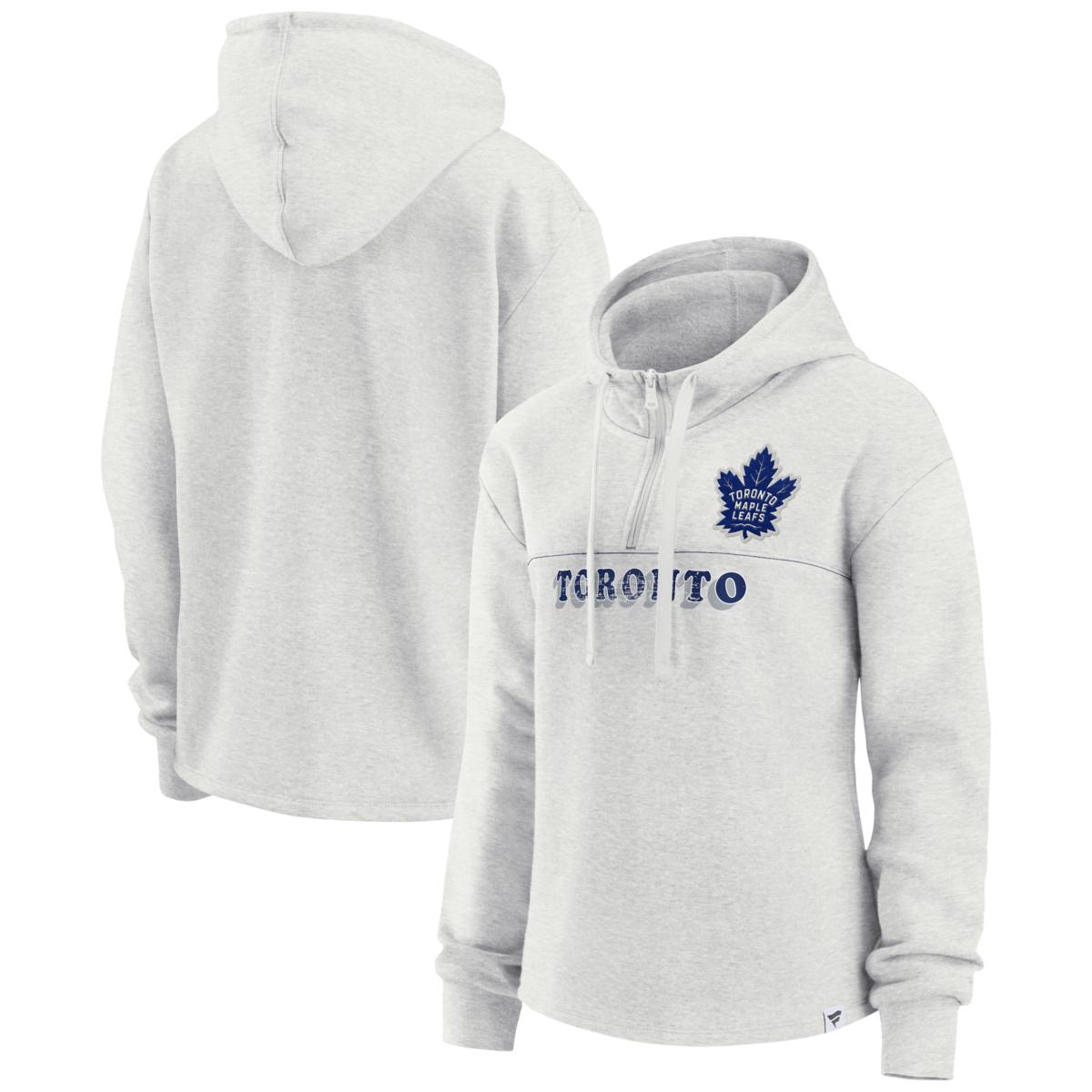 Toronto maple leafs zip up outlet hoodie