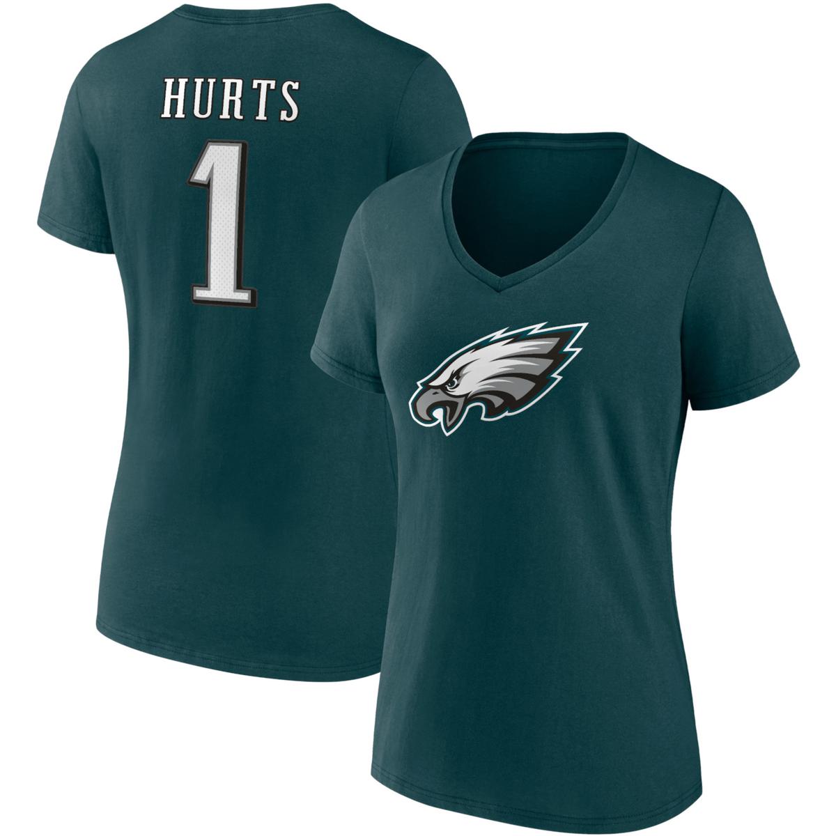 Women's Fanatics Branded Jalen Hurts Midnight Green Philadelphia Eagles ...