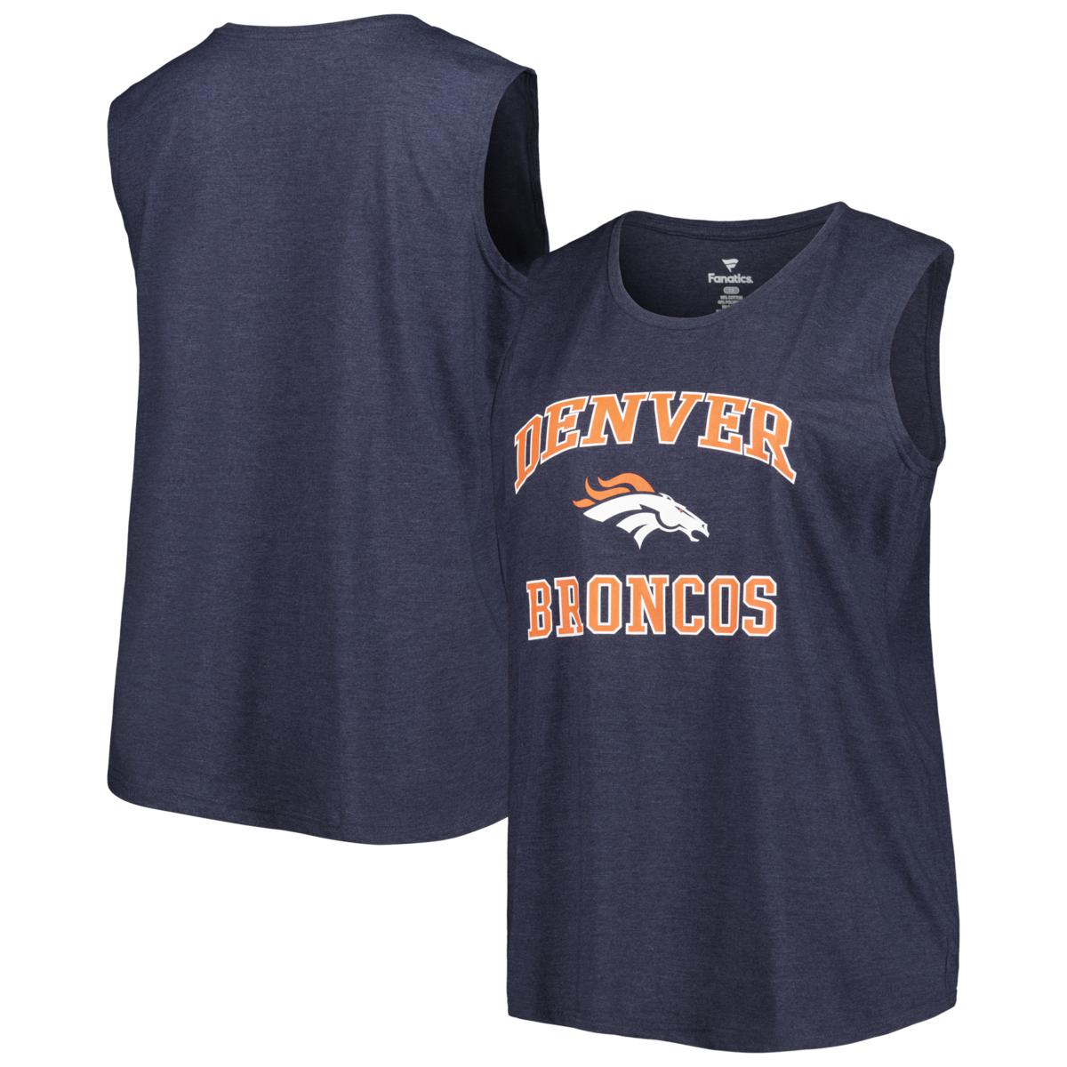 Plus size womens shop denver broncos shirts