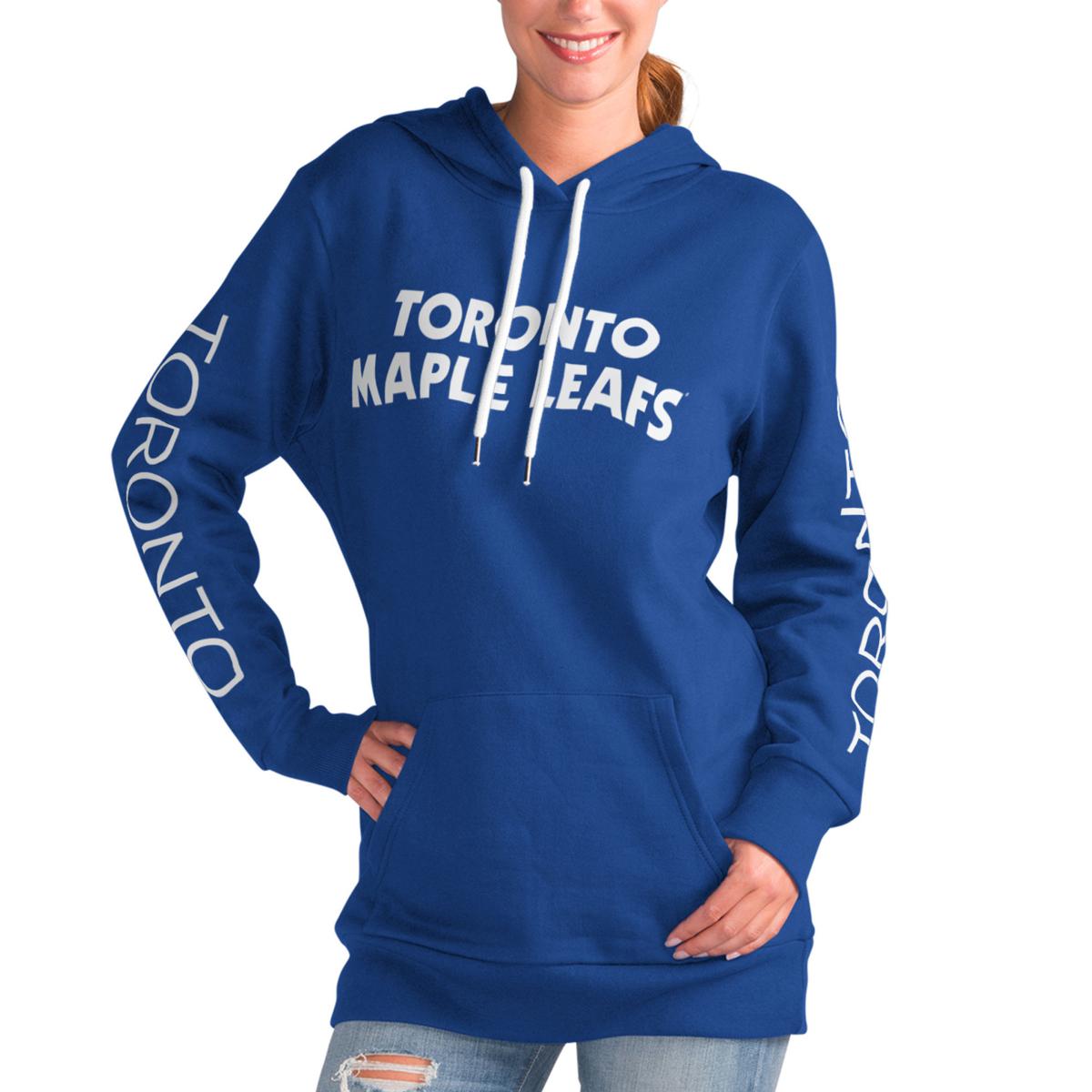 Womens G Iii 4her By Carl Banks Blue Toronto Maple Leafs Overtime Pullover Hoodie 22358661 Hsn 