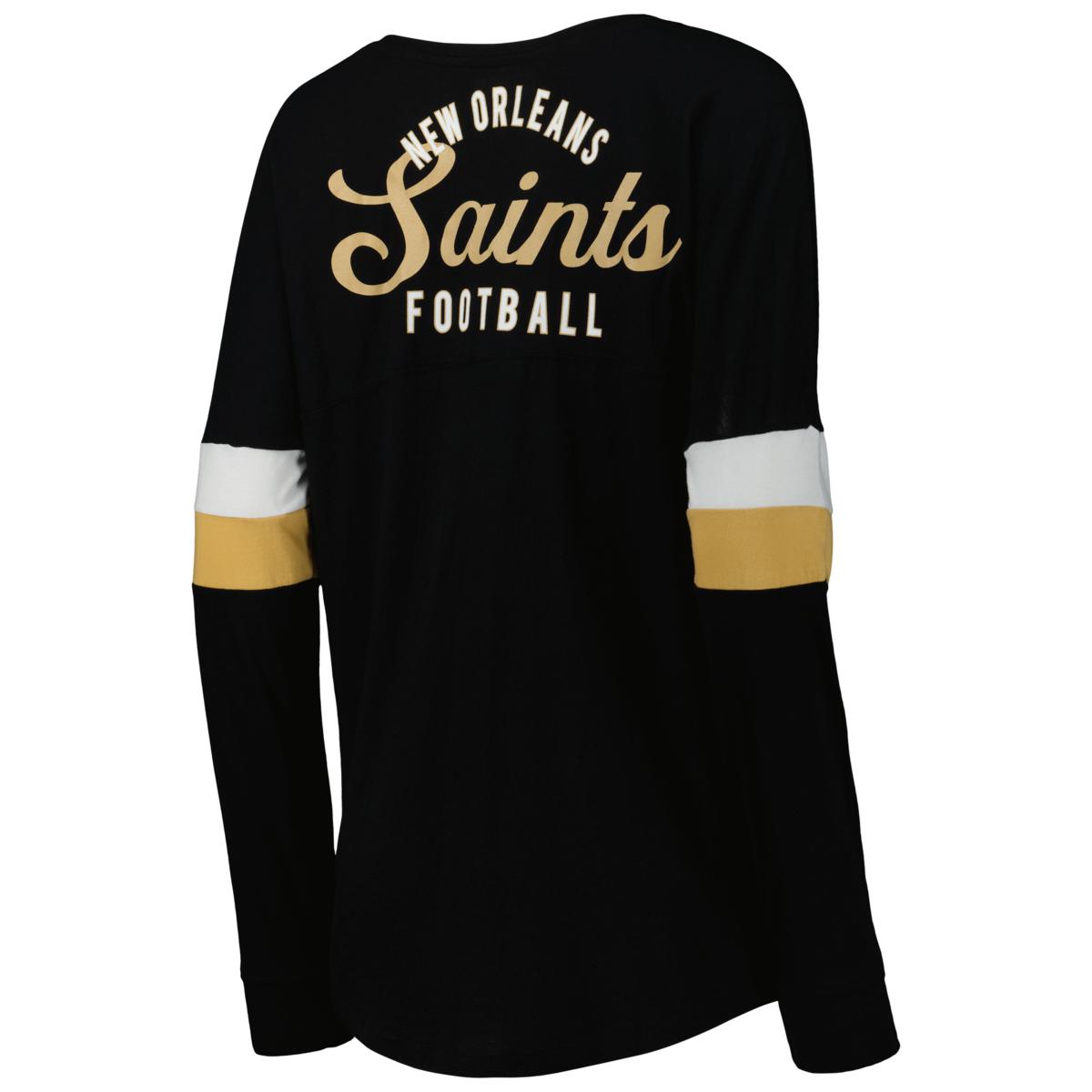 women's long sleeve new orleans saints shirts