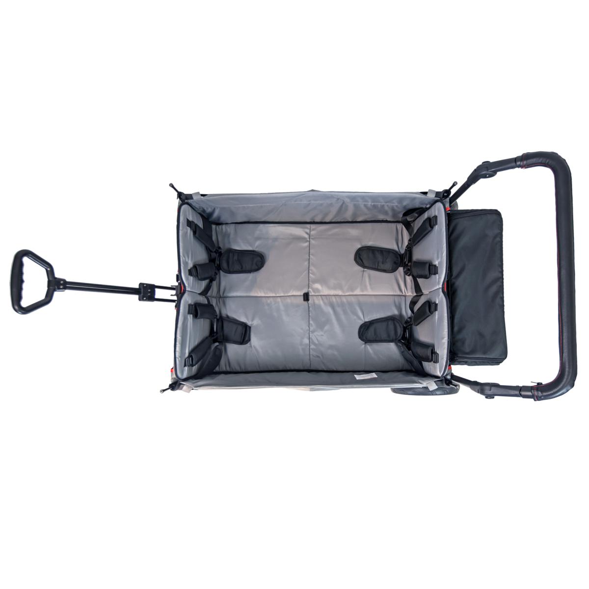 Wonderfold Wagon Pull and Push Quad Stroller Wagon 4-Seater - 9793087 | HSN