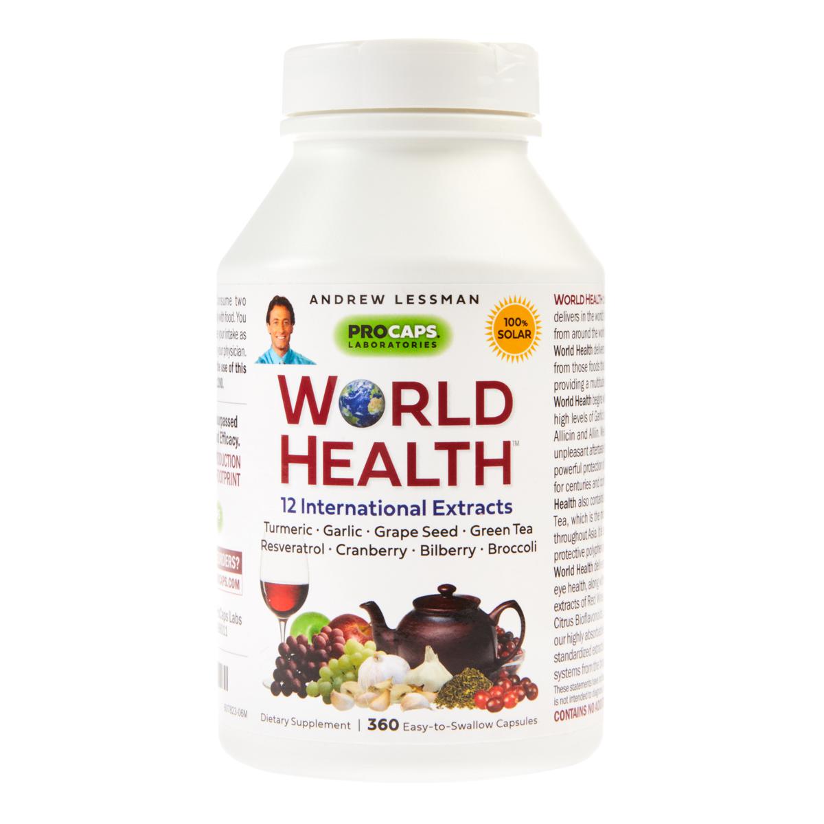 World Health - 360 Capsules