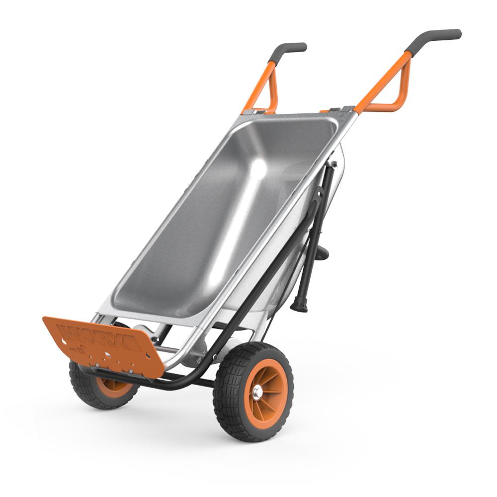 Worx 3 cu. ft. Aerocart 8 in 1 Wheelbarrow 20599374 HSN