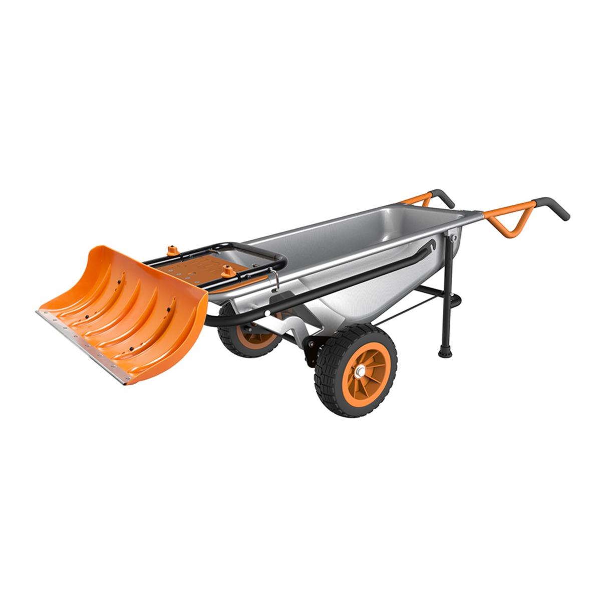 Worx Aerocart Snow Plow Attachment 20599371 HSN