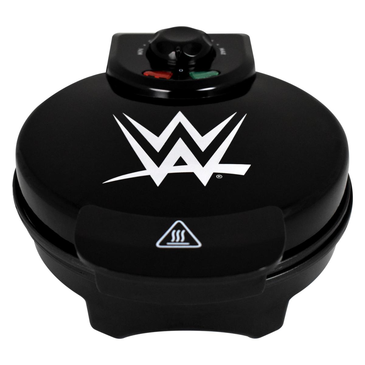 Uncanny Brands Black WWE Championship Belt American Waffle Maker