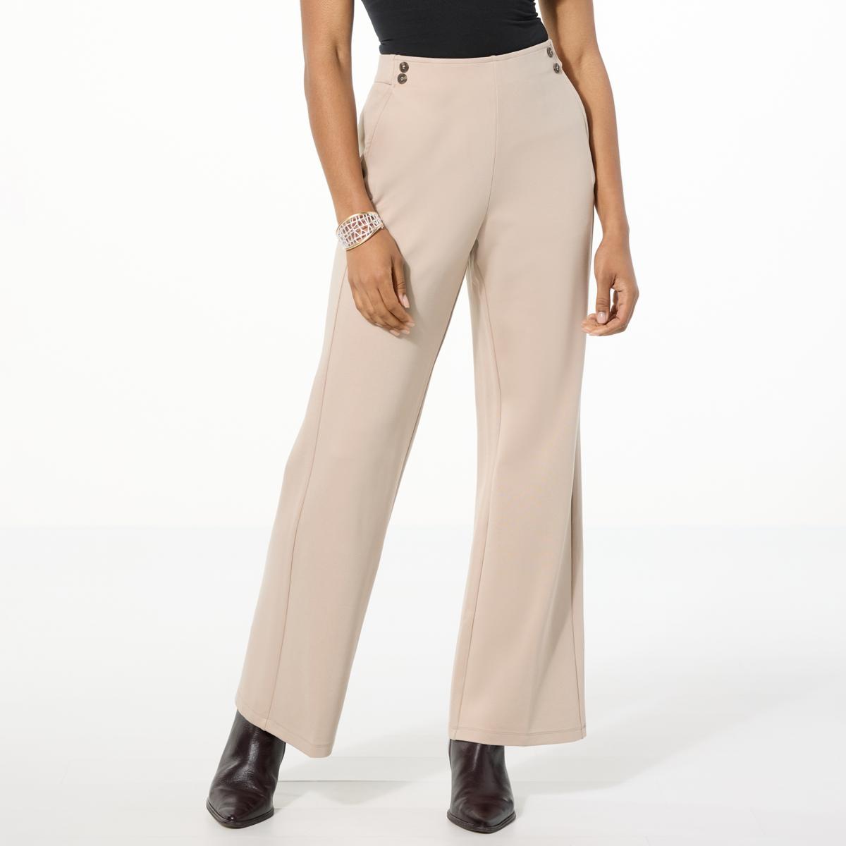 WynneLayers 360stretch Pant with Button Detail - 23340458 | HSN