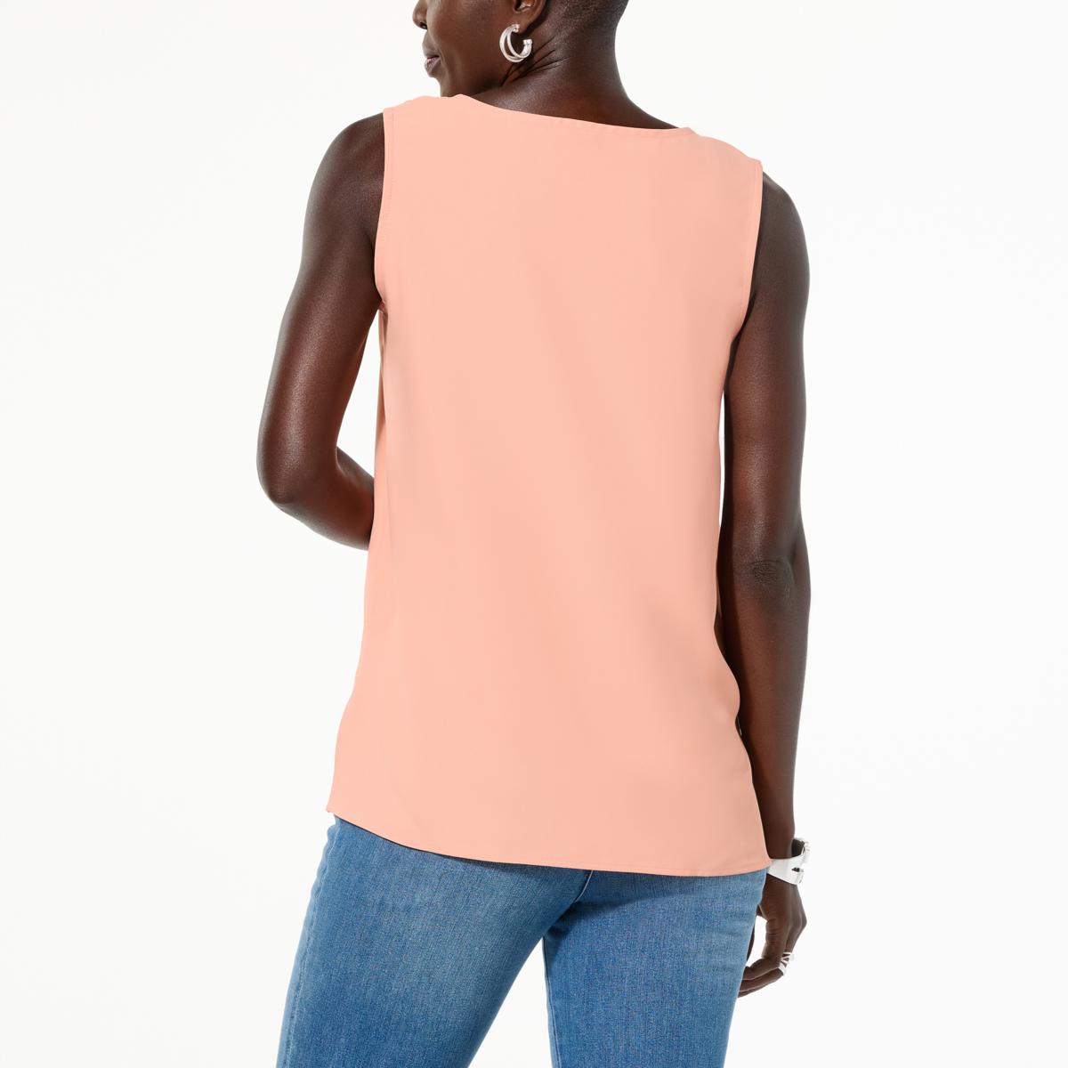 WynneLayers Capsule Drapey Twill Tank Top - 22821739 | HSN