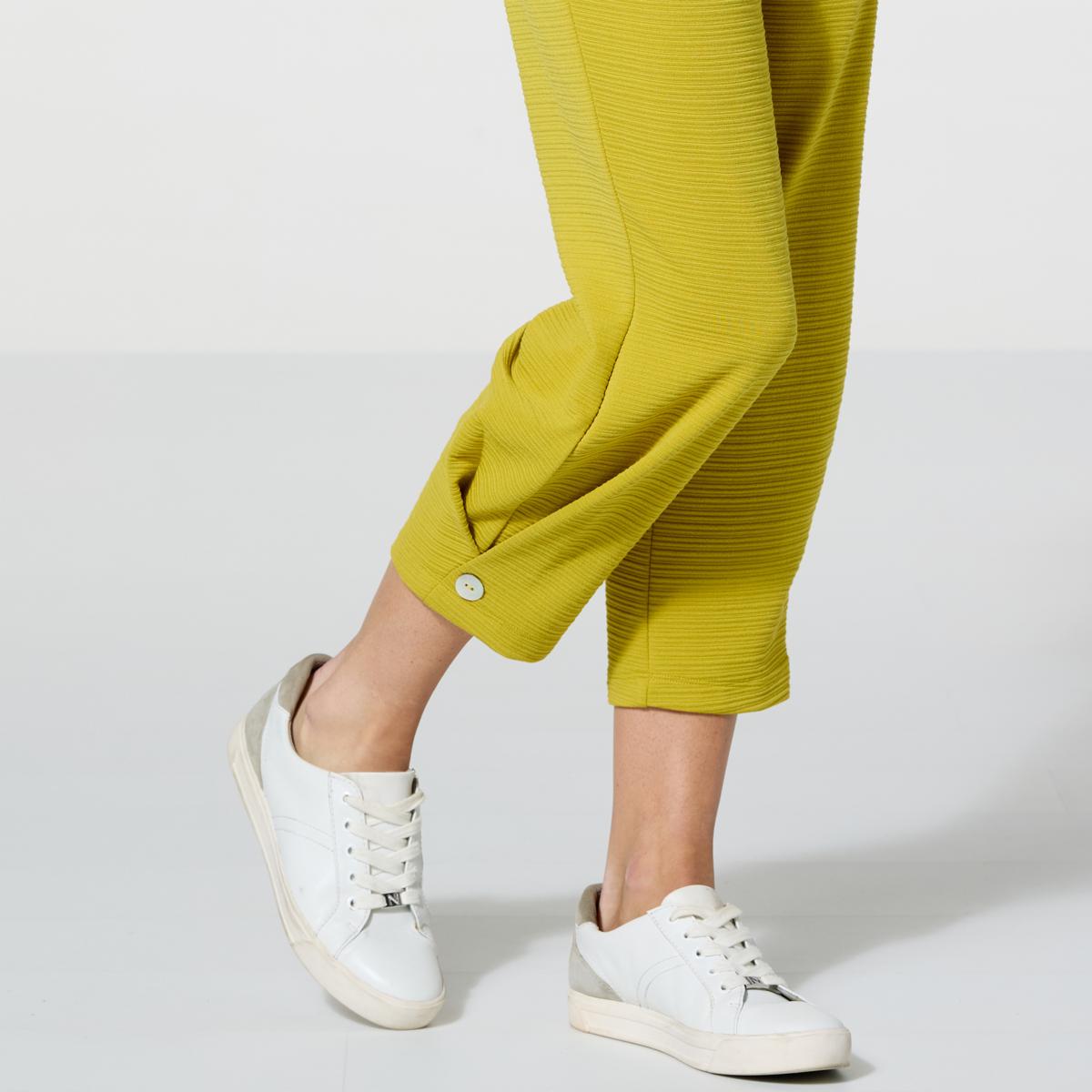 WynneLayers Ottoman Knit Button Hem Pant - 22347226 | HSN