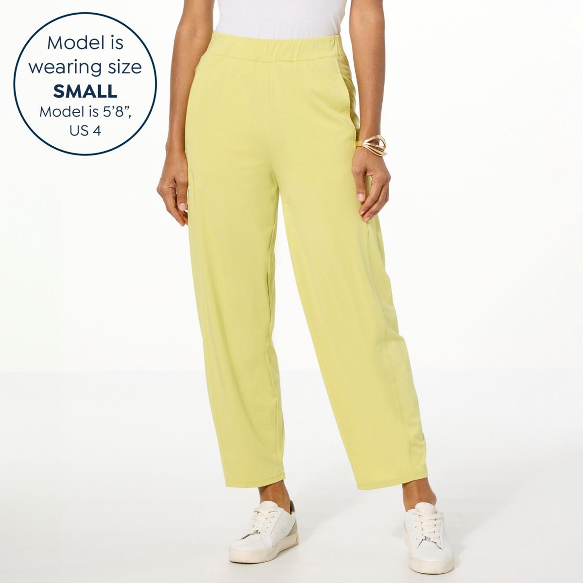 WynneLayers Sorona Jersey Knit Lantern Pant - 22618863 | HSN