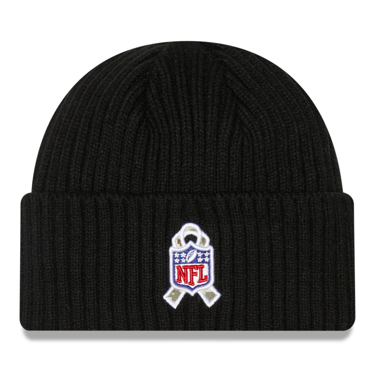 steelers black beanie