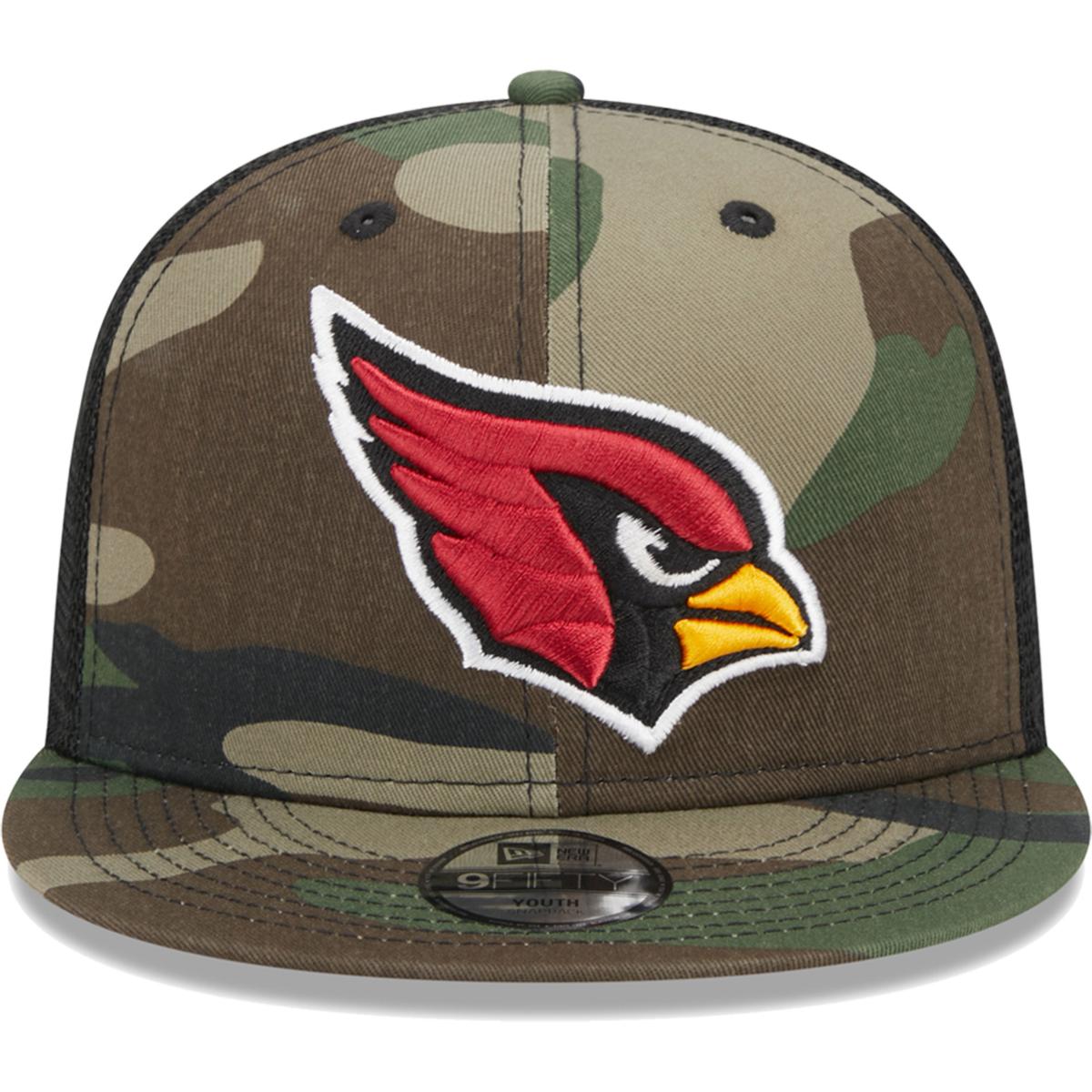 Youth New Era Camo San Francisco 49ers Trucker 9FIFTY Snapback Hat