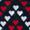 Navy Geo Heart