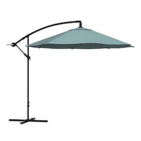 10' Hanging Cantilever Patio Umbrella - Dusty Green
