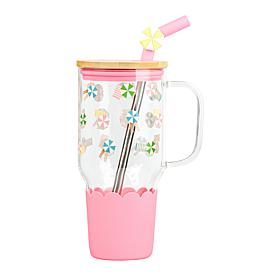 10 Strawberry Street Adria Hydration Travel Tumbler, Beach Umbrella